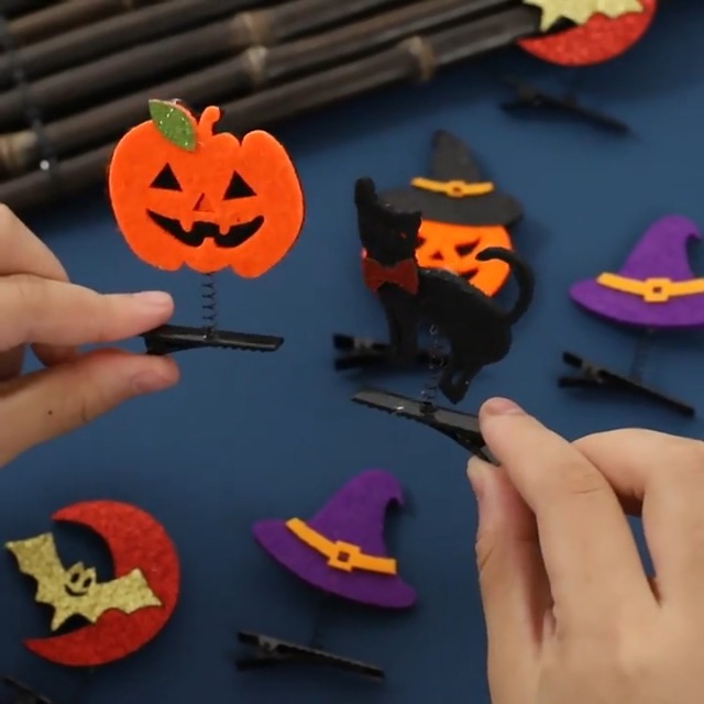 Amazon.co.jp: ハロウィン ヘアアクセサリー 11個セット 可愛い 蝙蝠